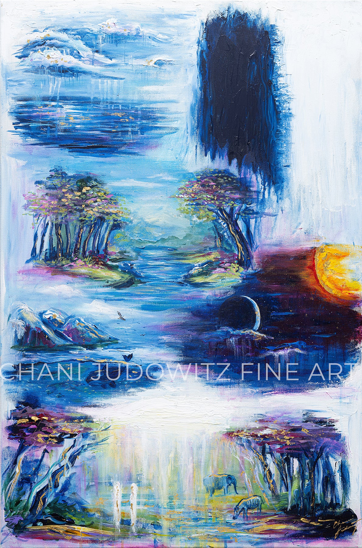 Six Days of Creation Semi Original Giclee