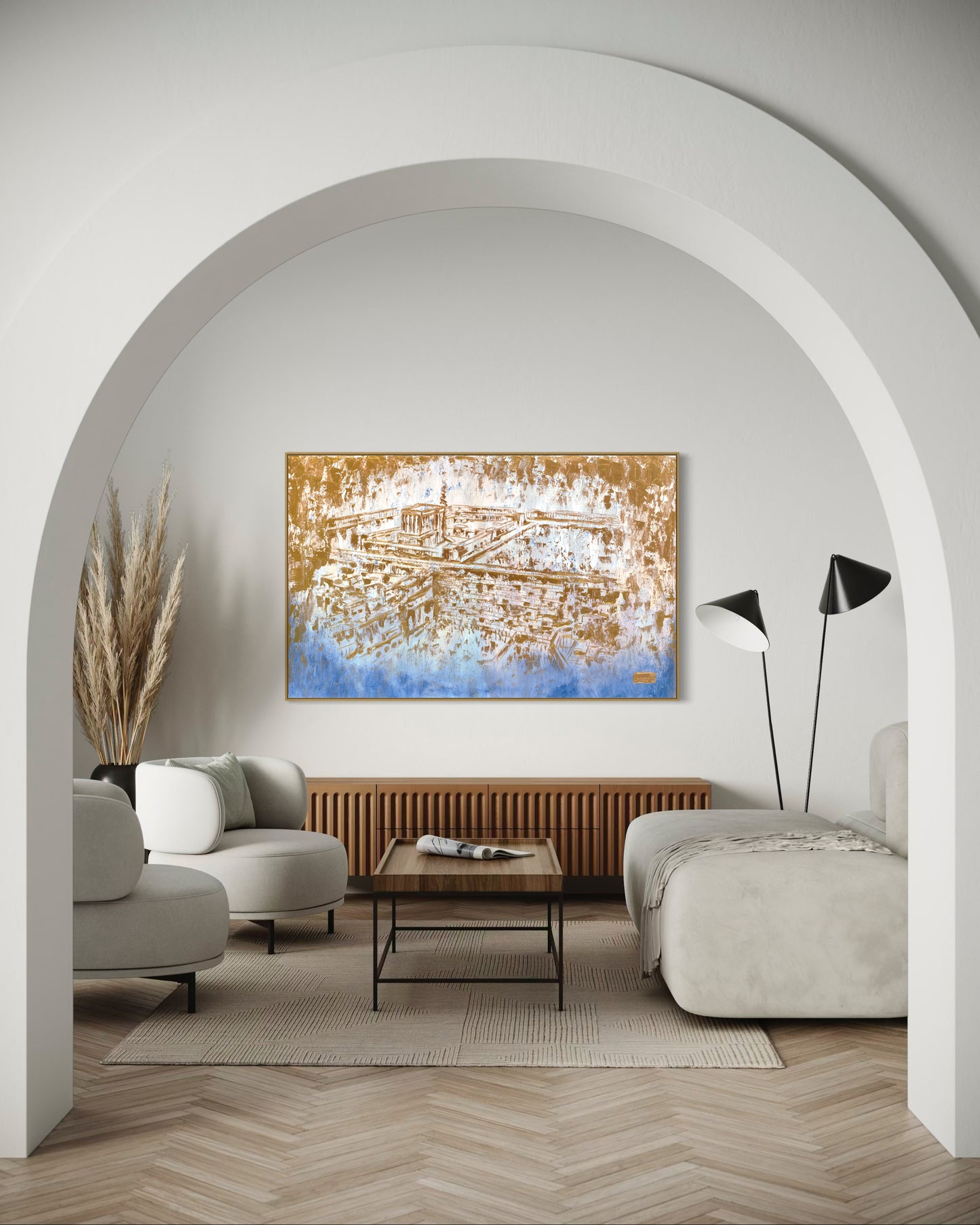 Beis Hamikdash Abstract Original