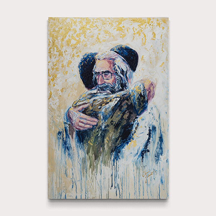 Am Echad Semi Original Giclee