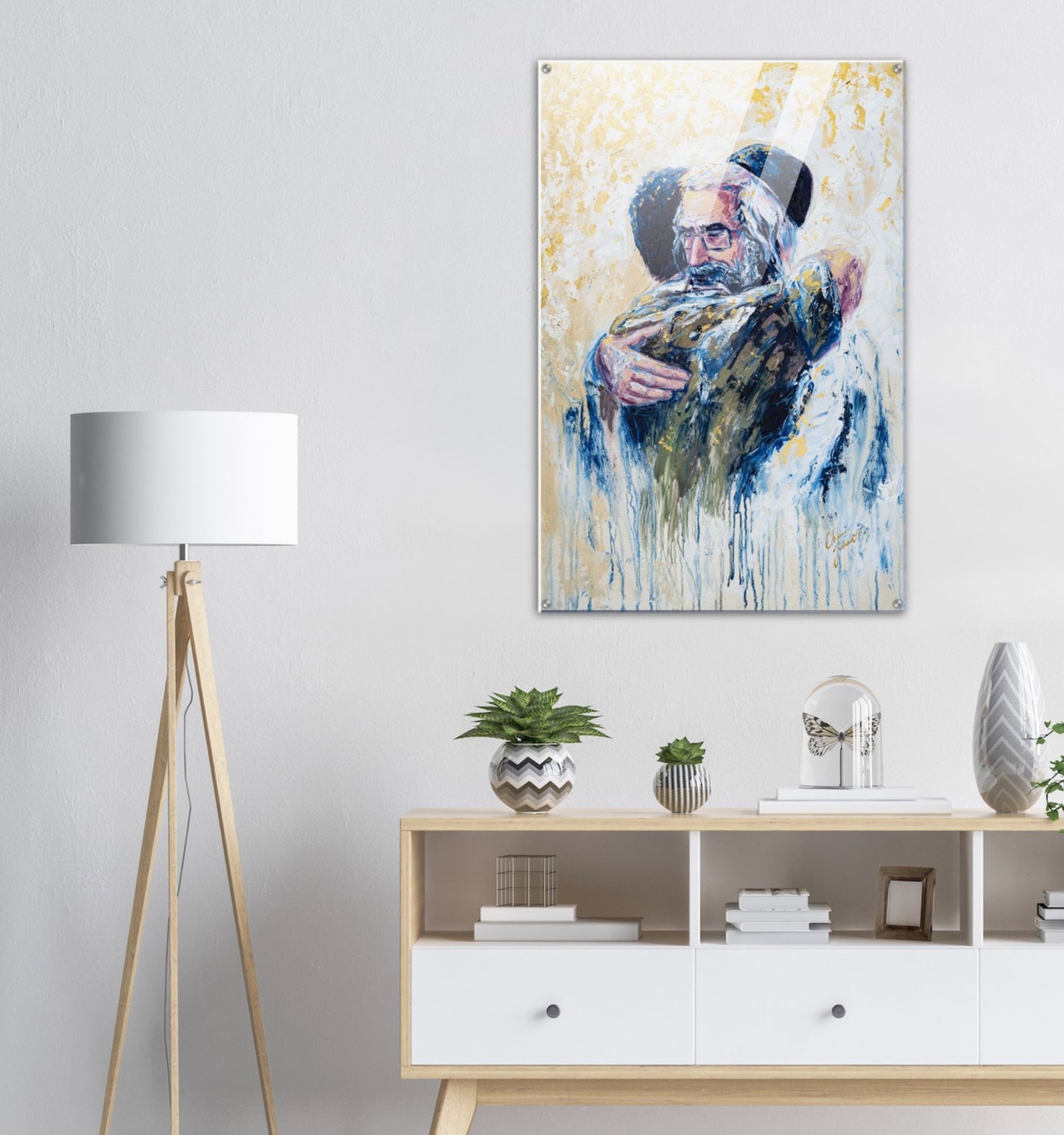 Am Echad Acrylic Print