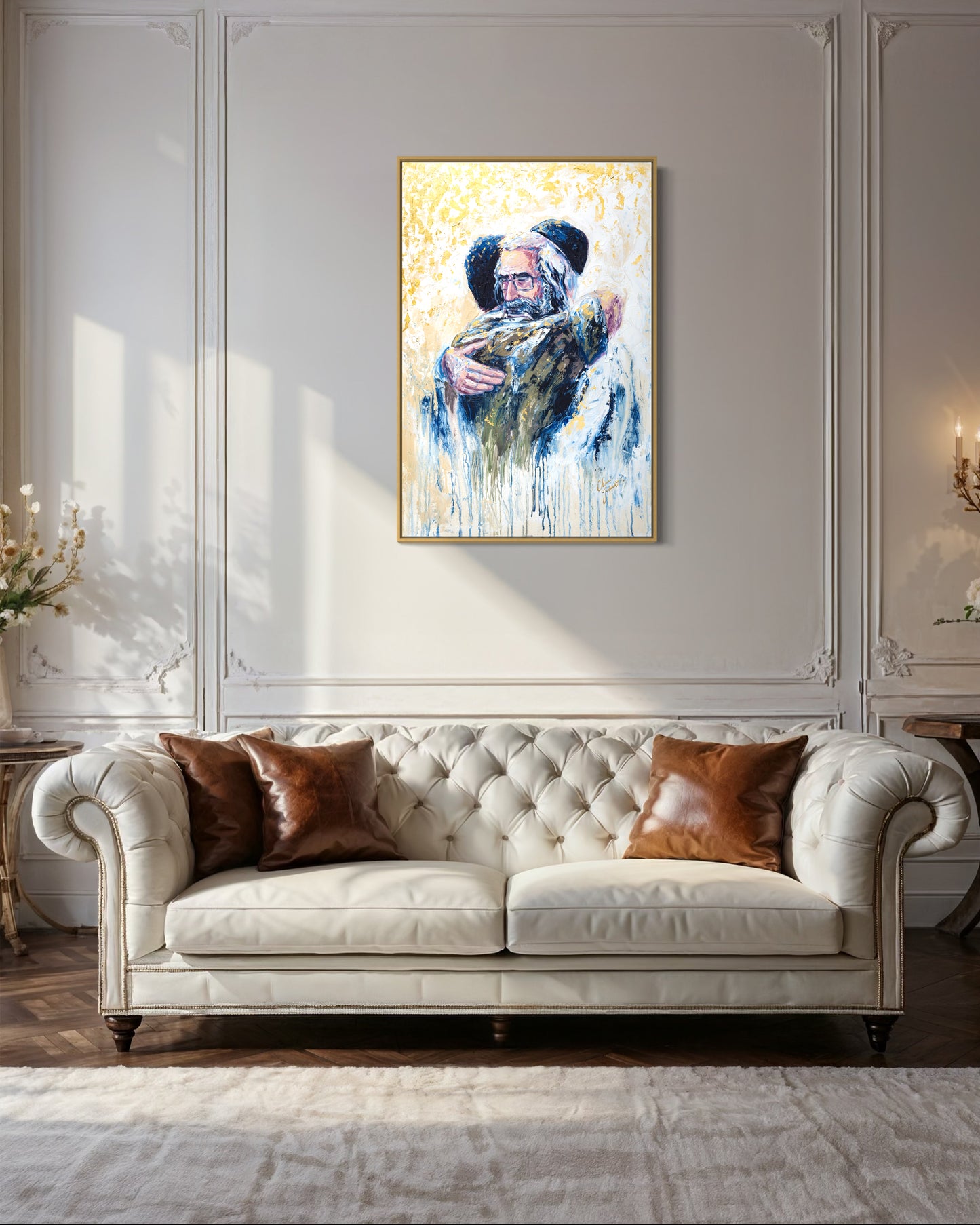 Am Echad Semi Original Giclee