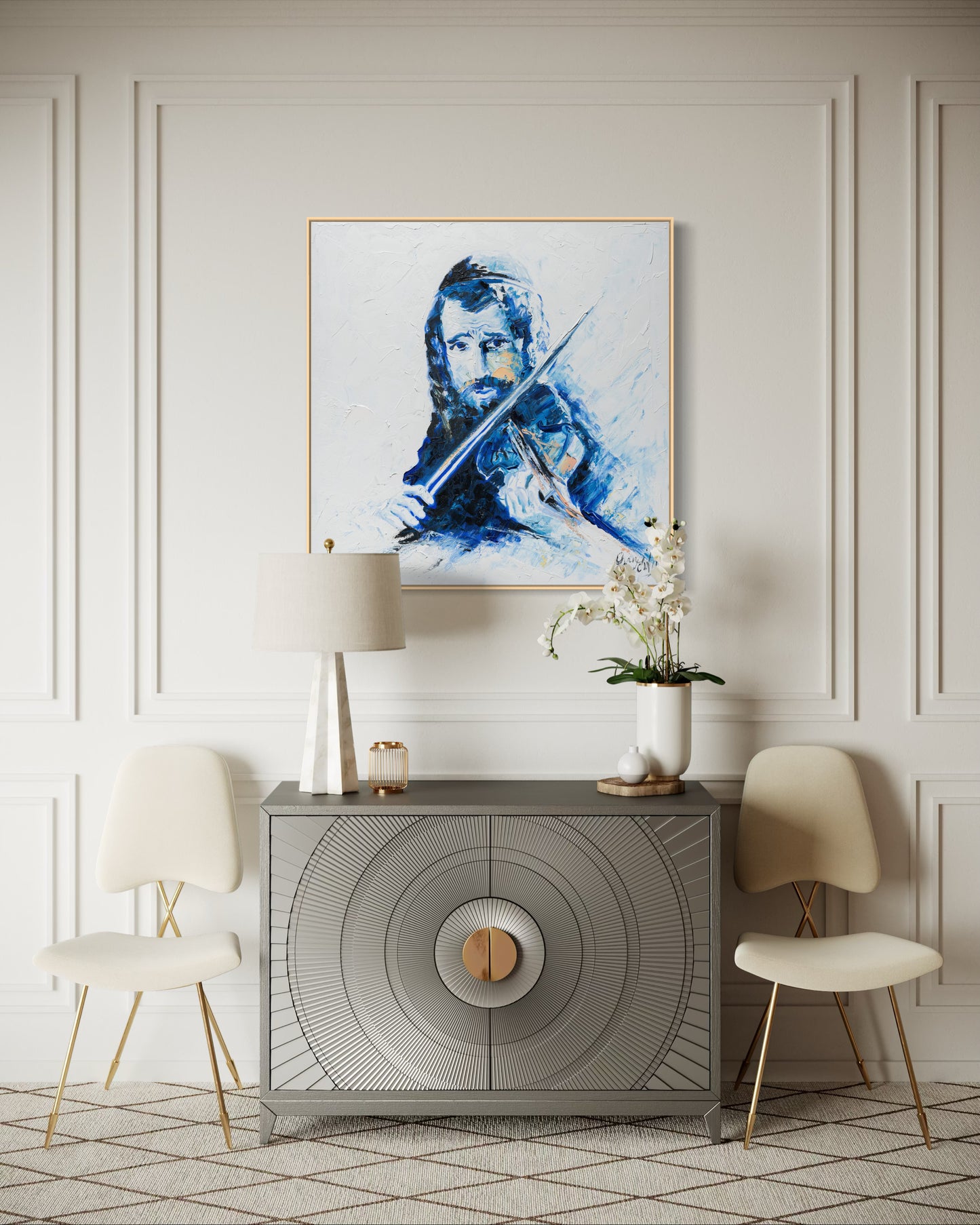 Heartstrings Semi Original Giclee