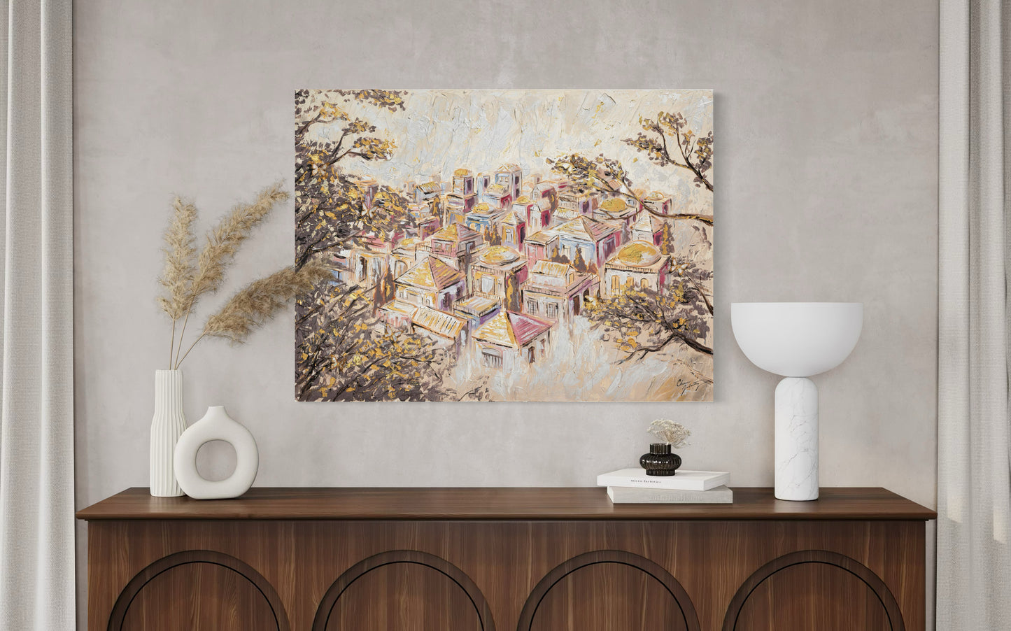 Luminous Butterflies of Jerusalem Semi Original Giclee