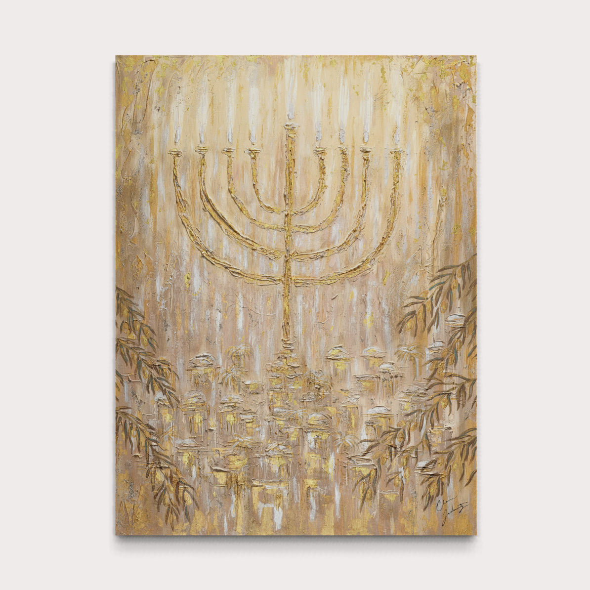 The Eternal Menorah Original Art