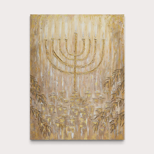 The Eternal Menorah Original Art