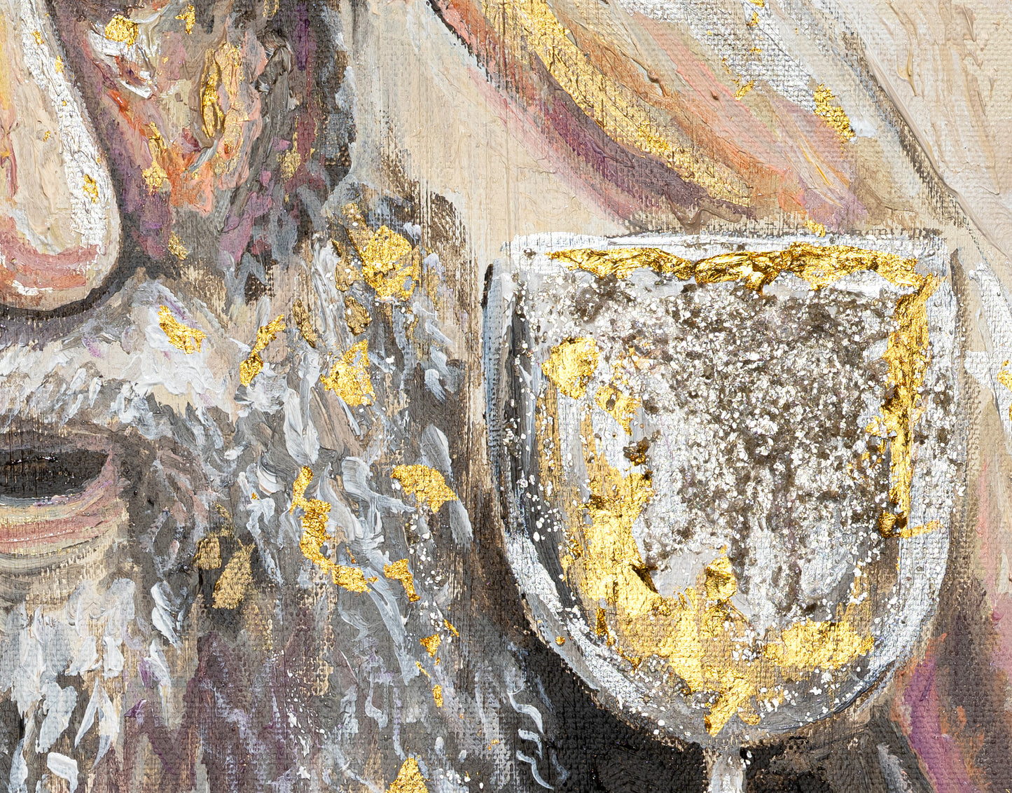 Kavanah Hand Embellished Giclee