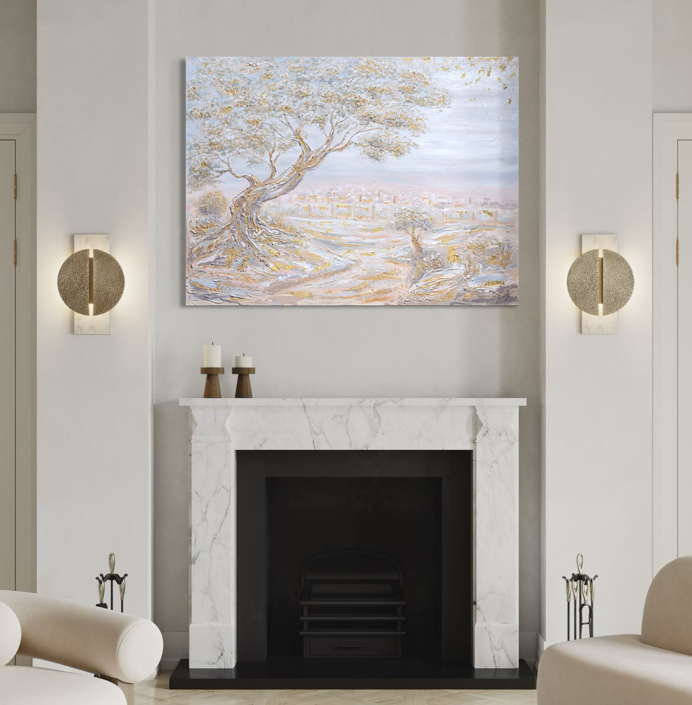 Roots of Jerusalem Original Art